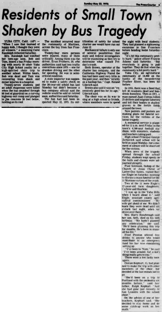 other Newspaper clipping from May 23, 1976 5763954