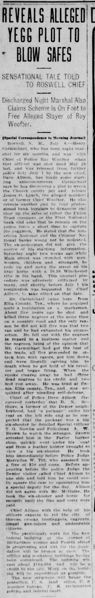 other Newspaper clipping from Jul 8, 1911 5763956