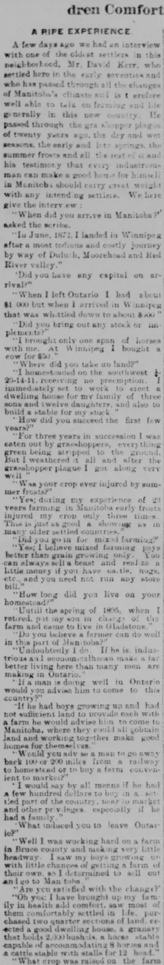other Newspaper clipping from Nov 20, 1895 5764227
