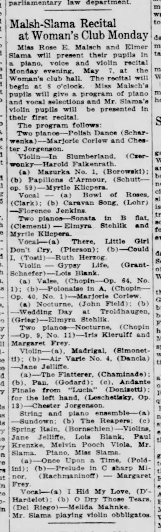 other Newspaper clipping from May 3, 1923 5764289