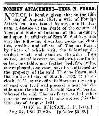 other Newspaper clipping from Aug 25, 1851 5764617