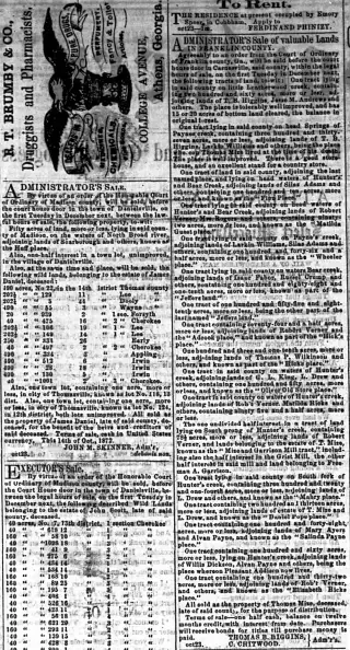 other Newspaper clipping from Oct 23, 1872 5764900