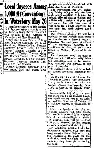 other Newspaper clipping from May 19, 1960 5765005