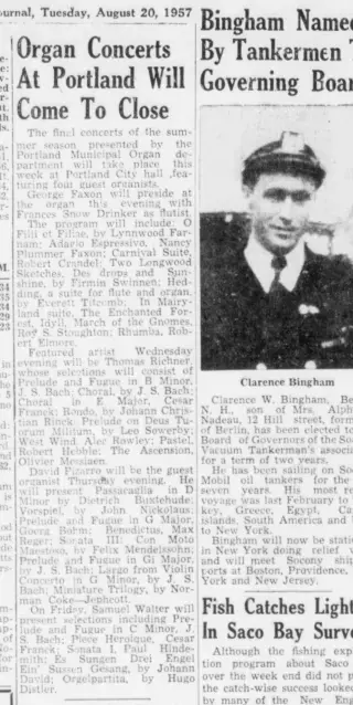 other Newspaper clipping from Aug 20, 1957 5765325