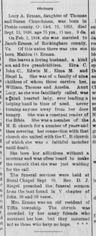 other Newspaper clipping from Sep 30, 1898 5765346