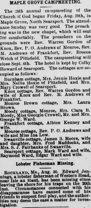 other Newspaper clipping from Sep 3, 1903 5765447