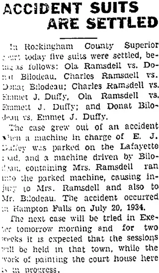 other Newspaper clipping from May 7, 1935 5765453