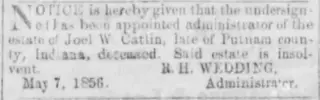 other Newspaper clipping from Jul 30, 1856 5765461
