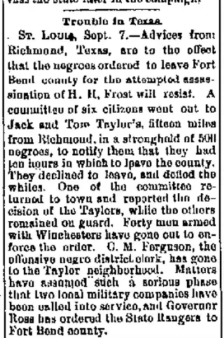 other Newspaper clipping from Sep 8, 1888 5765477