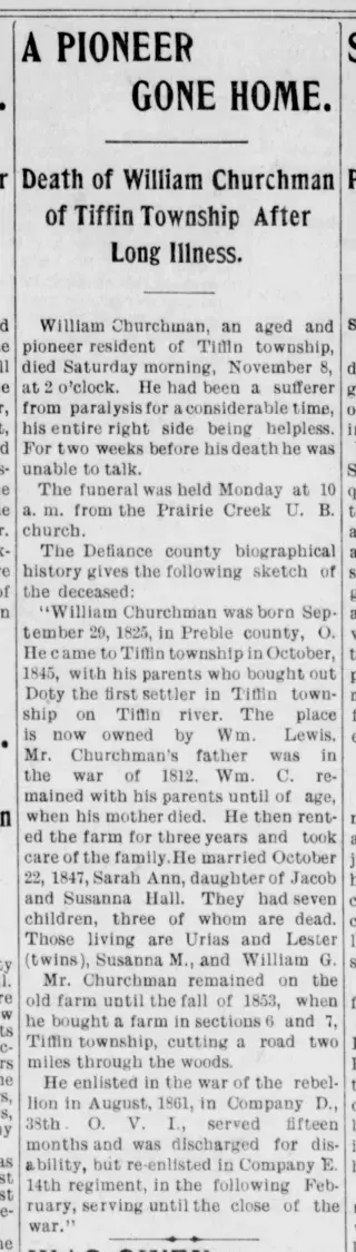 other Newspaper clipping from Nov 11, 1902 5765542