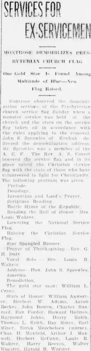 other Newspaper clipping from Apr 23, 1920 5765653