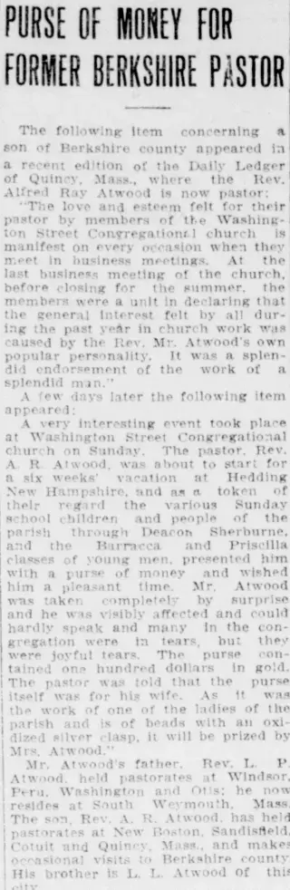other Newspaper clipping from Jul 24, 1907 5765684