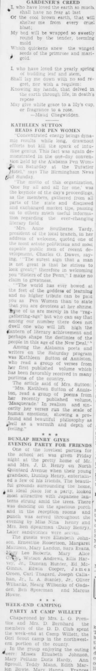 other Newspaper clipping from May 22, 1933 5765811