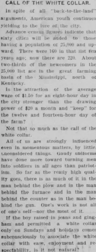 General news Newspaper clipping from Aug 20, 1910 5766056