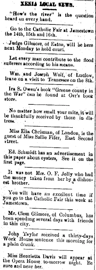 other Newspaper clipping from Feb 12, 1884 5766058