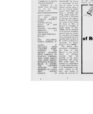 other Newspaper clipping from Jan 3, 1985 5766168