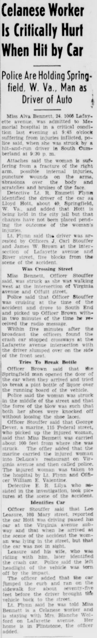 Crime Newspaper clipping from Dec 19, 1945 5766284