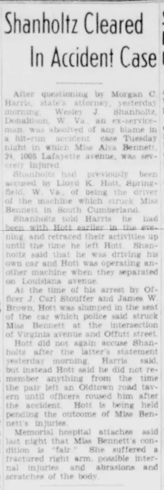 Crime Newspaper clipping from Dec 21, 1945 5766323