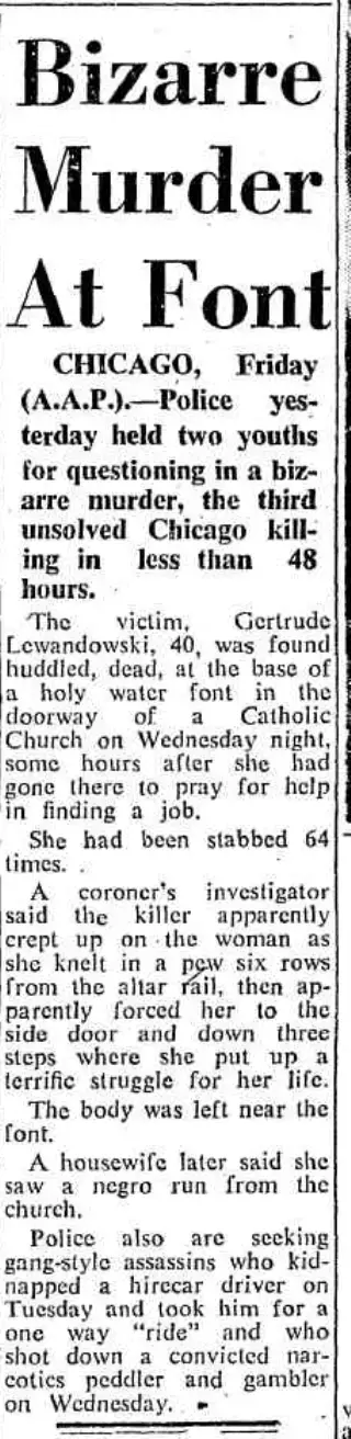 Crime Newspaper clipping from Jun 17, 1961 5766413