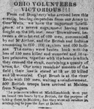 other Newspaper clipping from Aug 18, 1812 5766475