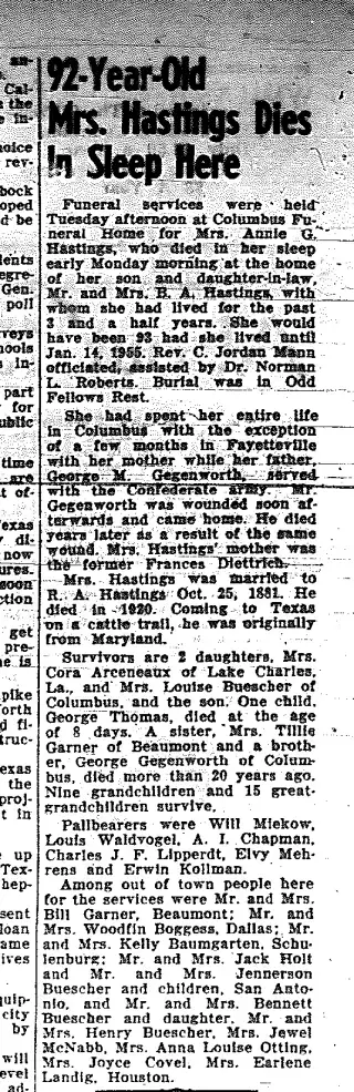 other Newspaper clipping from Nov 18, 1954 5766547