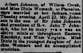 Marriage Newspaper clipping from Apr 25, 1902 5766550