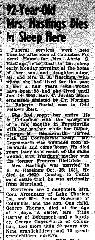 other Newspaper clipping from Nov 18, 1954 5766552