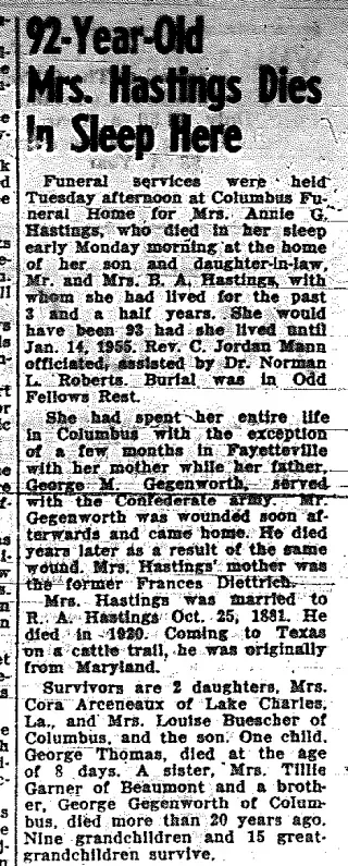 other Newspaper clipping from Nov 18, 1954 5766556