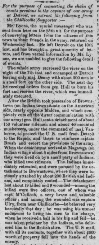 other Newspaper clipping from Aug 23, 1812 5766644