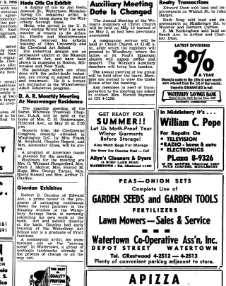 other Newspaper clipping from May 3, 1956 5766785