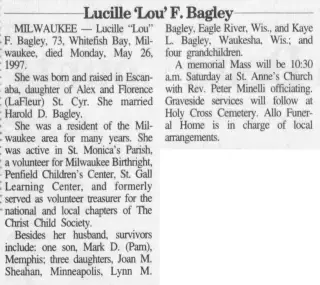 other Newspaper clipping from May 29, 1997 5766796