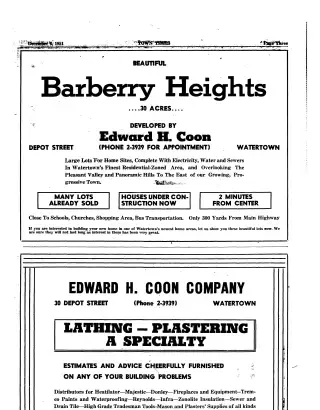 other Newspaper clipping from Dec 6, 1951 5766814