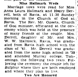 Marriage Newspaper clipping from Jun 29, 1941 5766883