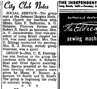 other Newspaper clipping from Feb 15, 1949 5767175
