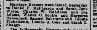 Marriage Newspaper clipping from Mar 5, 1893 5767248