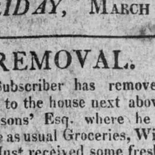 other Newspaper clipping from Mar 8, 1816 5767370