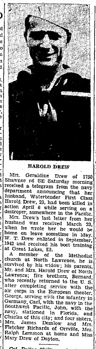 other Newspaper clipping from May 29, 1945 5767372