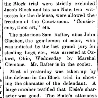 other Newspaper clipping from May 16, 1884 5767377