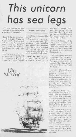 other Newspaper clipping from Apr 1, 1976 5767412