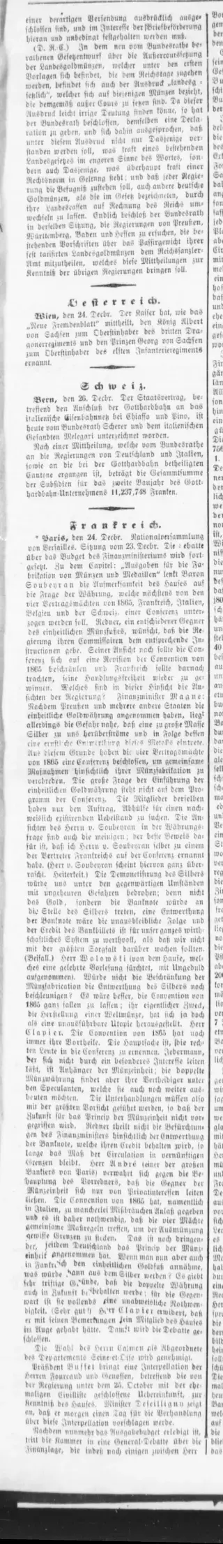 other Newspaper clipping from Dec 25, 1873 5767606