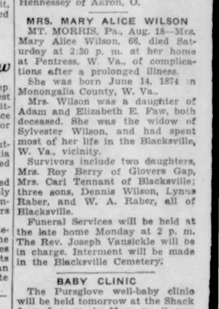 other Newspaper clipping from Aug 19, 1940 5767680