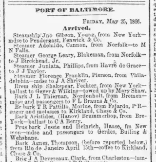 other Newspaper clipping from May 26, 1866 5767739