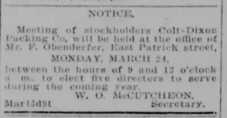 other Newspaper clipping from Mar 22, 1913 5768481