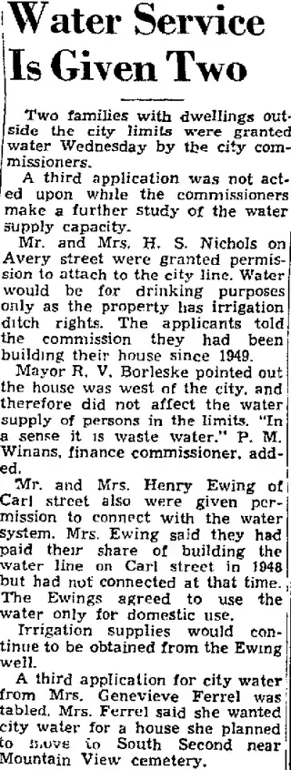 other Newspaper clipping from Oct 3, 1951 5768625