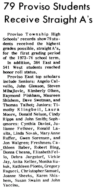 other Newspaper clipping from Dec 13, 1973 5768650