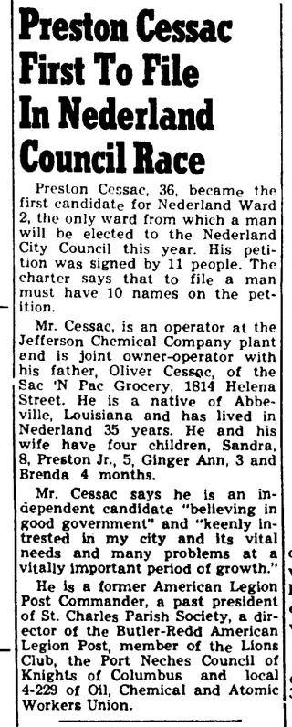 other Newspaper clipping from Feb 23, 1956 5768719
