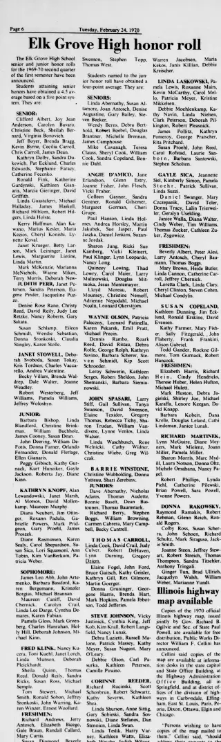 other Newspaper clipping from Feb 24, 1970 5768773