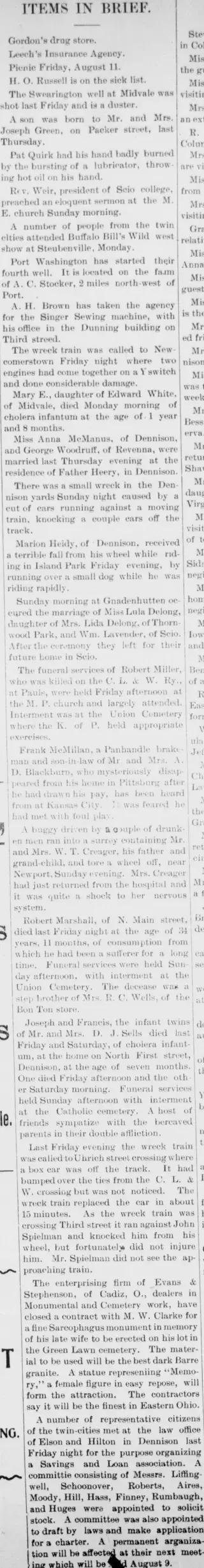 other Newspaper clipping from Aug 3, 1899 5768977