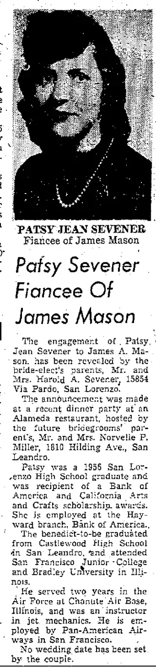 Marriage Newspaper clipping from Sep 24, 1957 5769131
