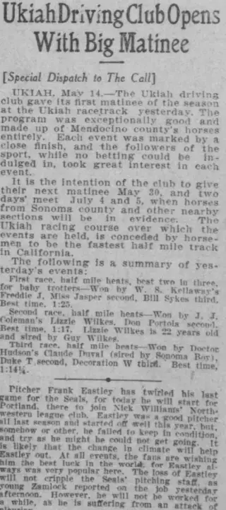 other Newspaper clipping from May 15, 1911 5769253